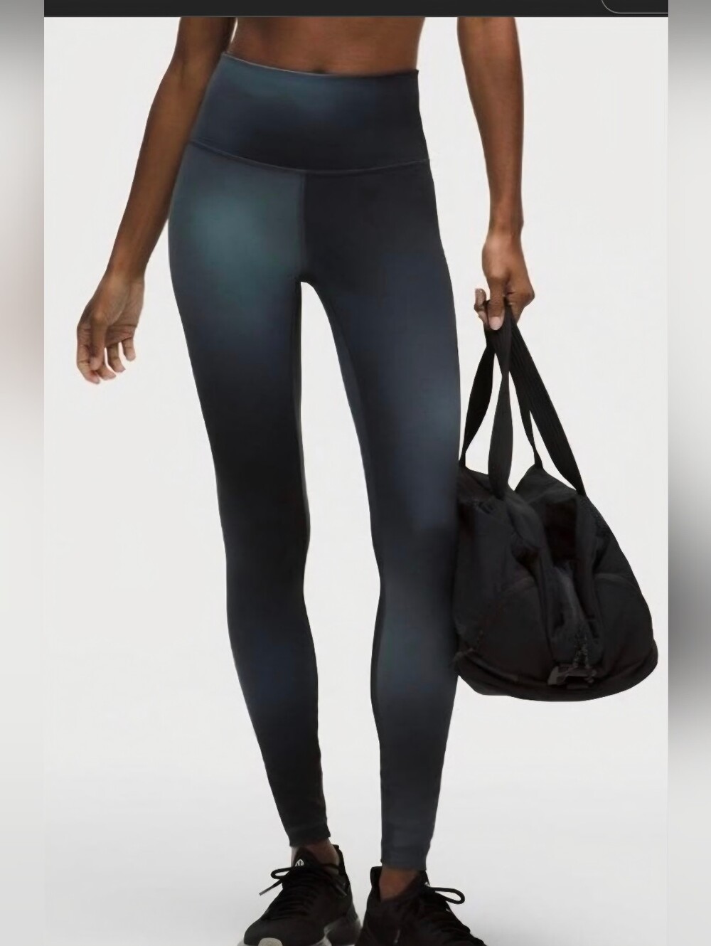 Lululemon WUNDER Train High Rise Leggings/Tights 25 in. Midnight Haze Sz 12